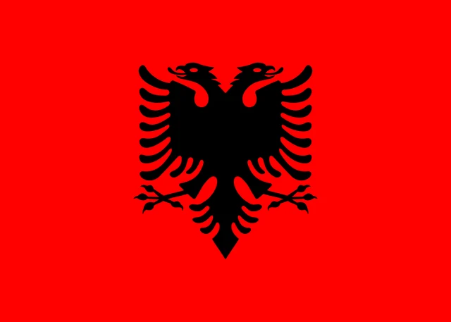 Bandera de Albania