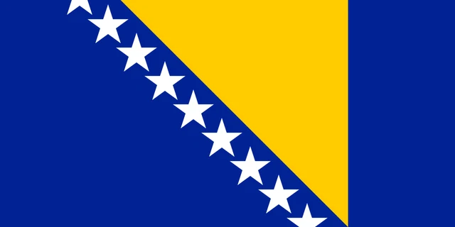 Bandera de Bosnia y Herzegovina