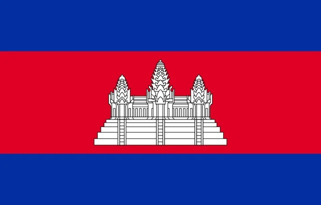 Bandera de Camboya