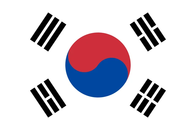 Bandera de Corea del Sur