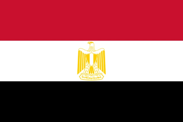 Bandera de Egipto