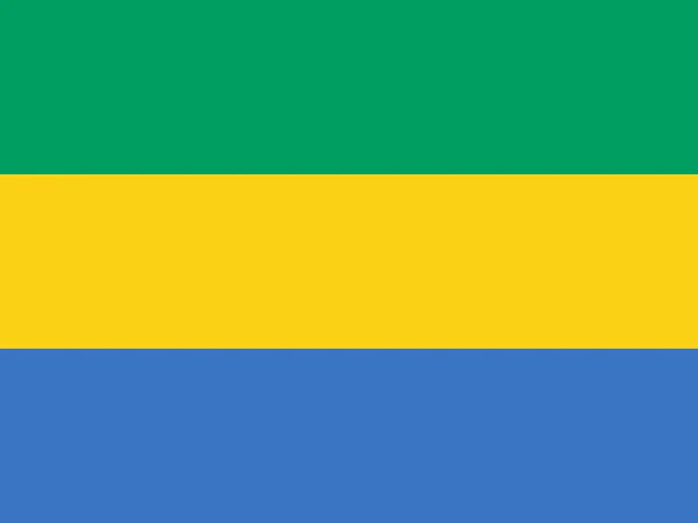 Bandera de Gabón