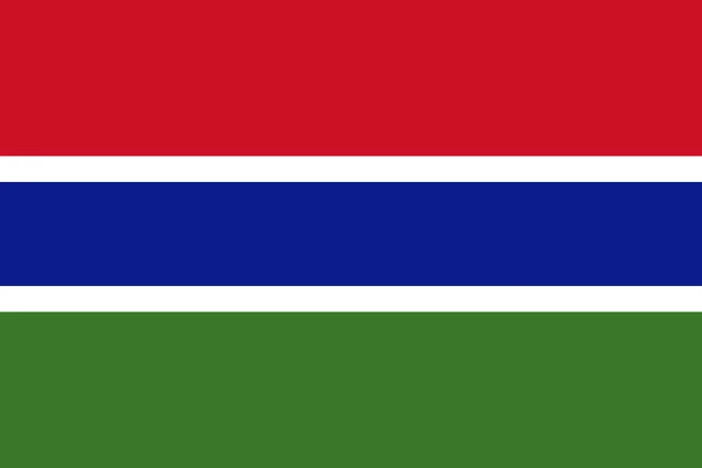 Bandera de Gambia