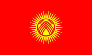 Bandera de Kirguistán