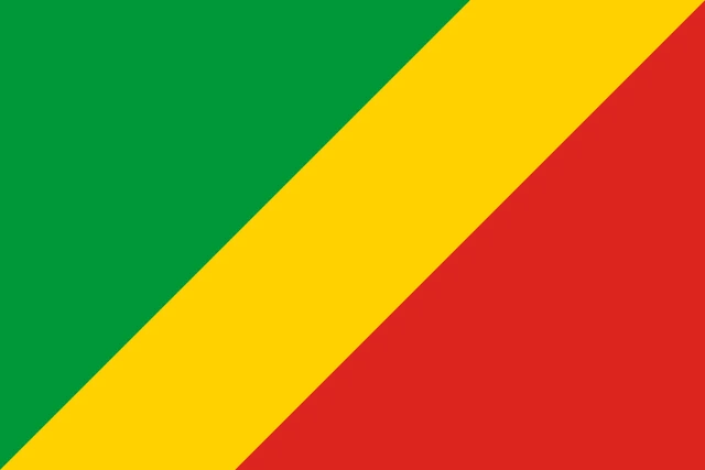 Bandera de la República del Congo