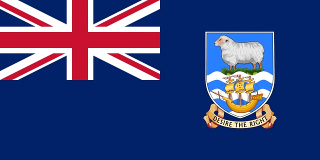 Bandera de las Islas Malvinas