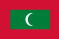 Bandera de las Maldivas