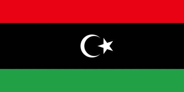 Bandera de Libia