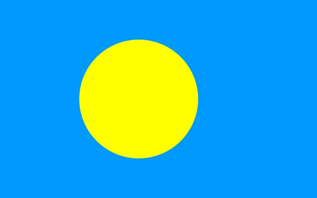 Bandera de Palaos