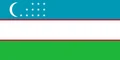 Bandera de Uzbekistán