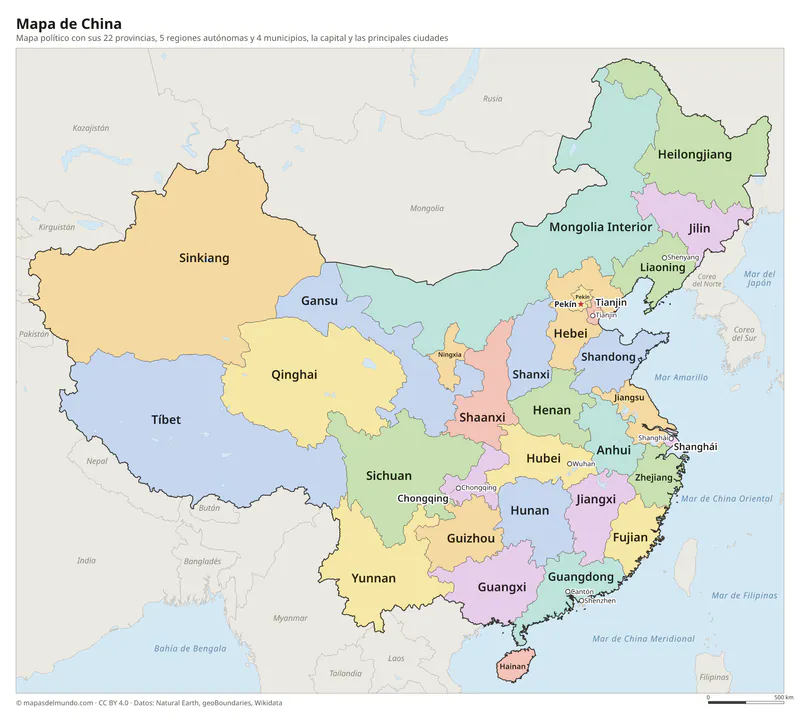 Mapa de China