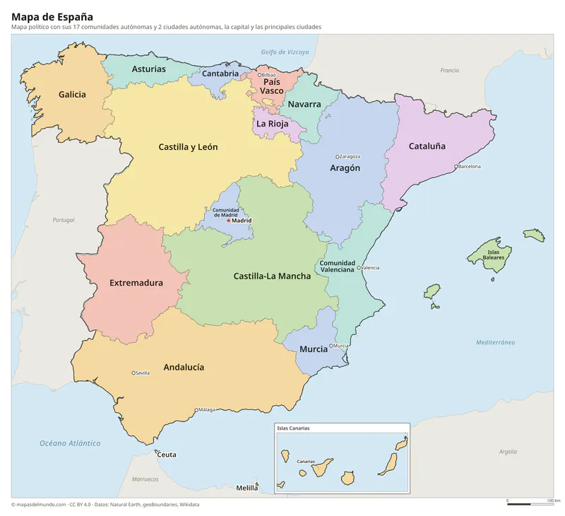 Mapa de España