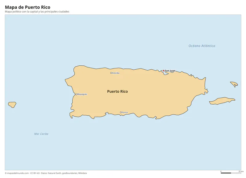 Mapa de Puerto Rico